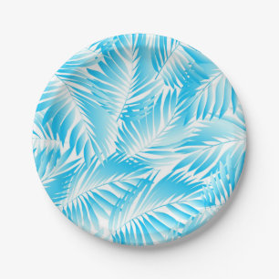 Assiettes En Carton motif feuille