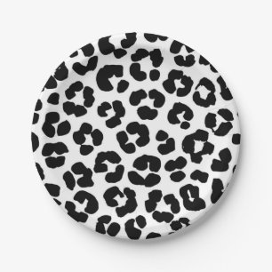 Assiettes En Carton motif poster de animal