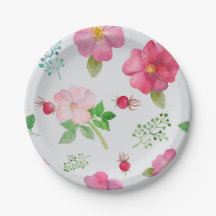 Motif rose Hip Garden