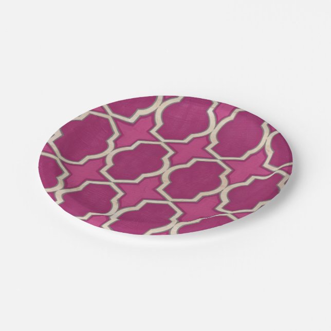 Assiettes En Carton Motifs du marché II (Angle)