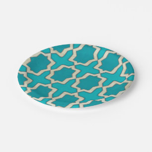 Assiettes En Carton Motifs du marché V