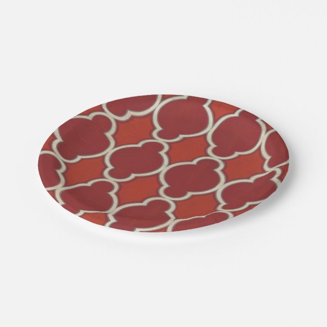 Assiettes En Carton Motifs du marché VII (Angle)