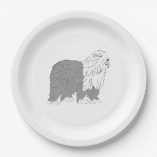 Assiettes En Carton Mouton anglais