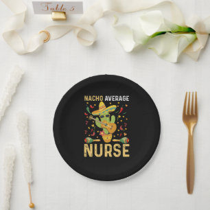 Assiettes En Carton Nacho Infirmière Moyenne Cinco De Mayo Infirmière 