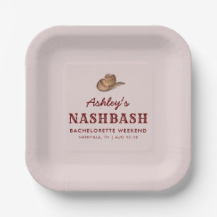 Assiettes En Carton Nash Bash Nashville Bachelorette Party Week-end