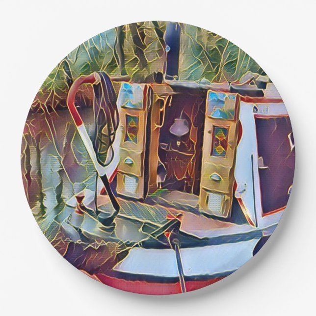 ASSIETTES EN CARTON NAVIRES (Devant)