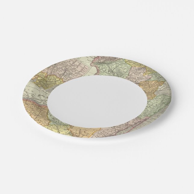 Assiettes En Carton New Jersey 10 (Angle)