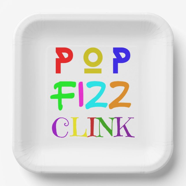 Assiettes En Carton New Year (Recto)