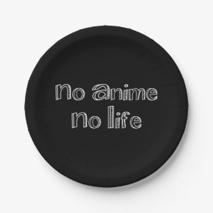 Assiettes En Carton no anime no life