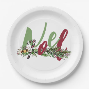 Assiettes En Carton Noel de Noël