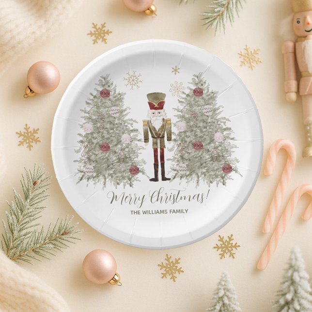 Assiettes En Carton Noël des noisettes (Créateur téléchargé)