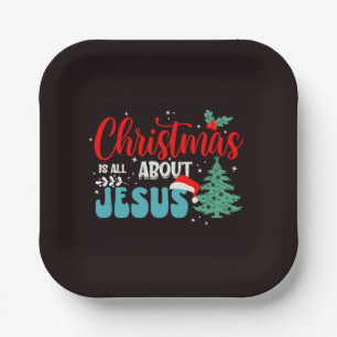 Assiettes En Carton Noël est tout sur Jésus-43687