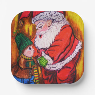 ASSIETTES EN CARTON NOËL, IL VAUT MIEUX NE PAS PARLER