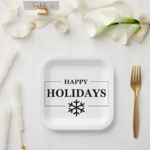 Assiettes En Carton Noël Joyeux Noël Joyeux Noël