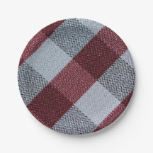 Noël Rouge Buffalo Plaid Motif