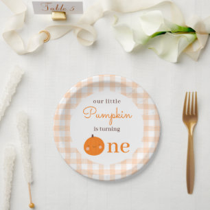 Assiettes En Carton Notre Petit Citrouille 1er Orange Fall Premier Ann
