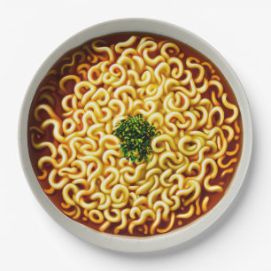 Assiettes En Carton Nouilles Ramen