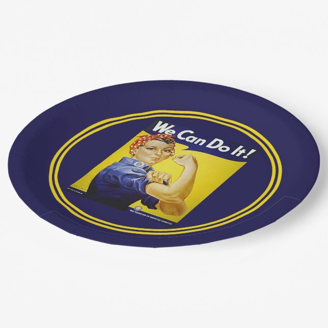 Assiettes En Carton Nous Pouvons Le Faire ! (Angle)