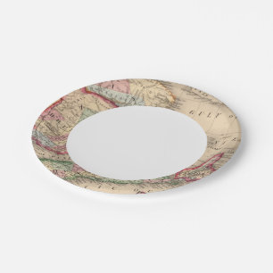 Assiettes En Carton Nouvelle-Écosse, Nouveau-Brunswick, Carte par Mit