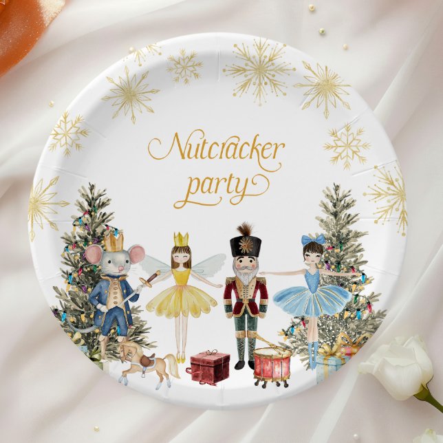 Assiettes En Carton Nutcracker (Créateur téléchargé)