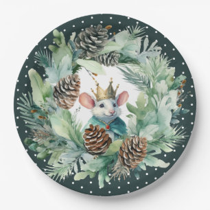 Assiettes En Carton Nutcracker thème Noël anniversaire