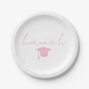 Assiettes En Carton Offre d'études / Cadeau d'études pour elle / perso