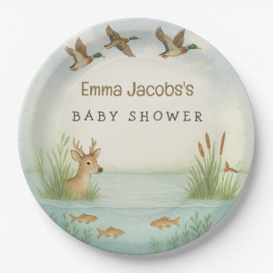 Assiettes En Carton Oh mon Dieu ! Baby shower des bois