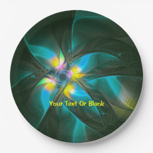 Assiettes En Carton Oiseau du Paradis