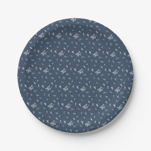 Assiettes En Carton Oiseau sombre