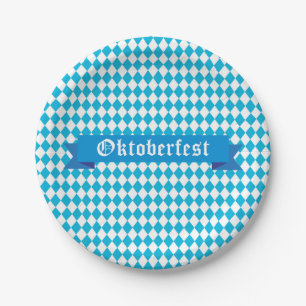 ASSIETTES EN CARTON OKTOBERFEST