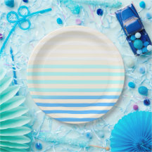 Ombre rayé bleu