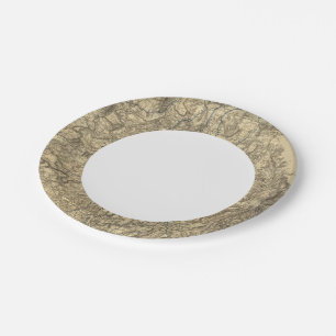 Assiettes En Carton Opérations militaires de la campagne Atlanta 2