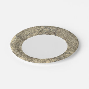 Assiettes En Carton Opérations militaires de la campagne Atlanta 3