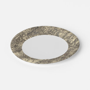 Assiettes En Carton Opérations militaires de la campagne d'Atlanta
