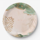 Or Botanique Eucalyptus Moderne Verdure Abstrait