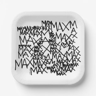 Assiettes En Carton Où sont les monstres ?   Max à répétition