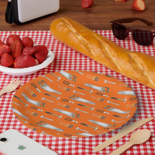 Assiettes En Carton Outils à main (Pique-nique)