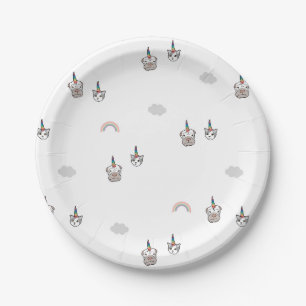 Assiettes En Carton Padicorn/plats de caticorn - art par Irina Kolb