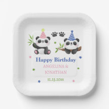 Panda Boy and Girl Joint Birthday