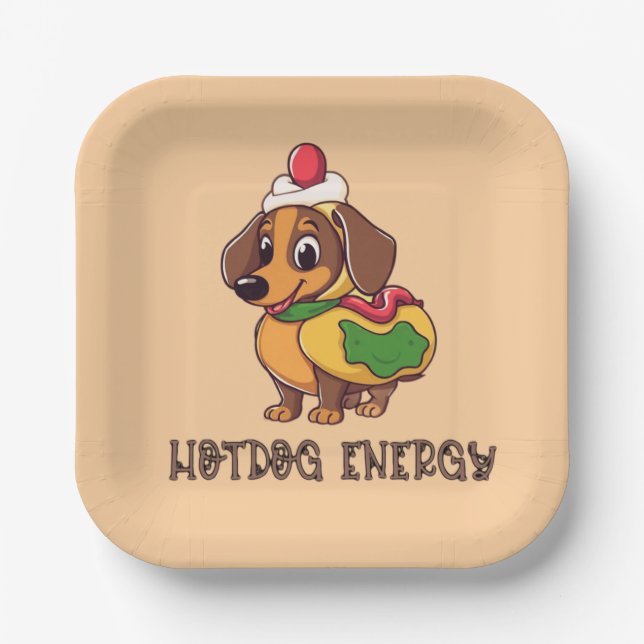 Assiettes En Carton Paper Plate (Recto)