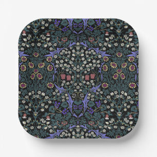 Assiettes En Carton Papier peint victorien Blackthorn de William Morri