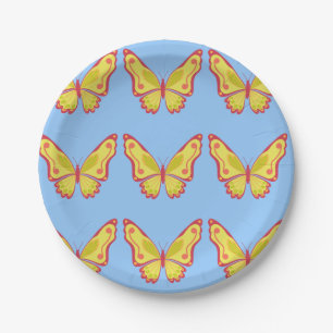 Assiettes En Carton Papillon diurne