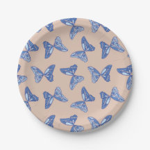 Papillons bleus et Brown