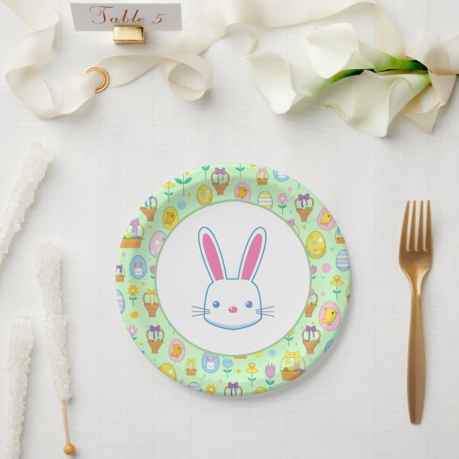 Assiettes En Carton Pâques (Mariage)