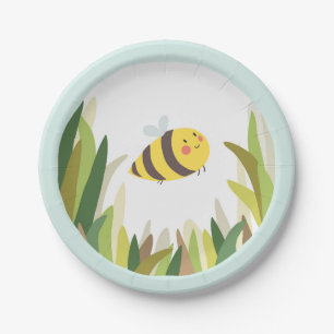 Assiettes En Carton Partie extérieure de plaque à papier d'insecte