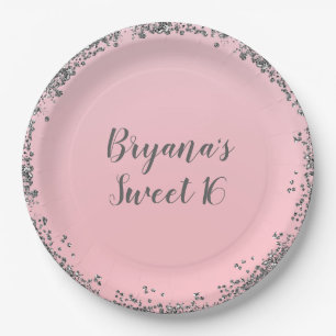 Assiettes En Carton Partie fascinante du bonbon 16 à bord de parties