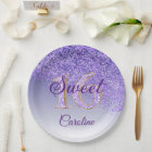 Parties scintillant violette, 16 Parties scintilla