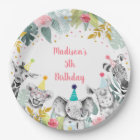 Party Animal rose Gold Safari Anniversaire