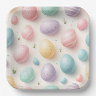 Assiettes En Carton Pastel Egg Paper Party Plate