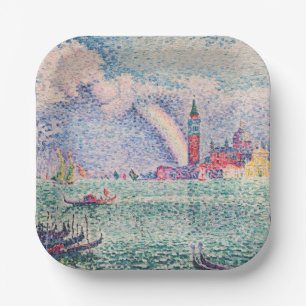 Assiettes En Carton Paul Signac - Arc-en-ciel, Venise
